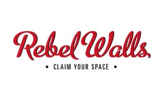 Logotipo de Rebel Walls