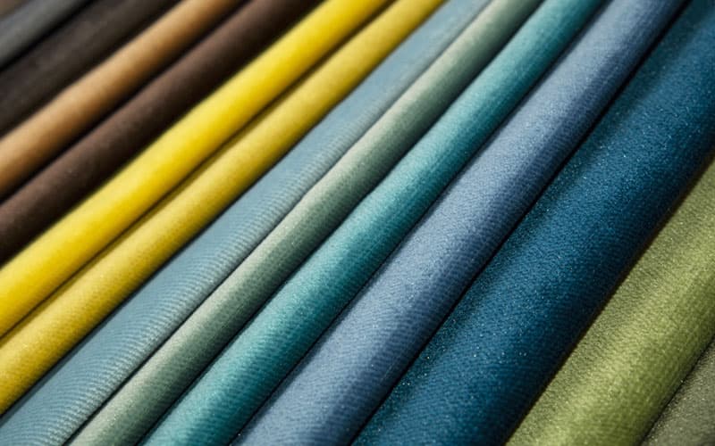 Telas, rieles y accesorios